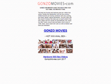 Tablet Screenshot of gonzomovies.com